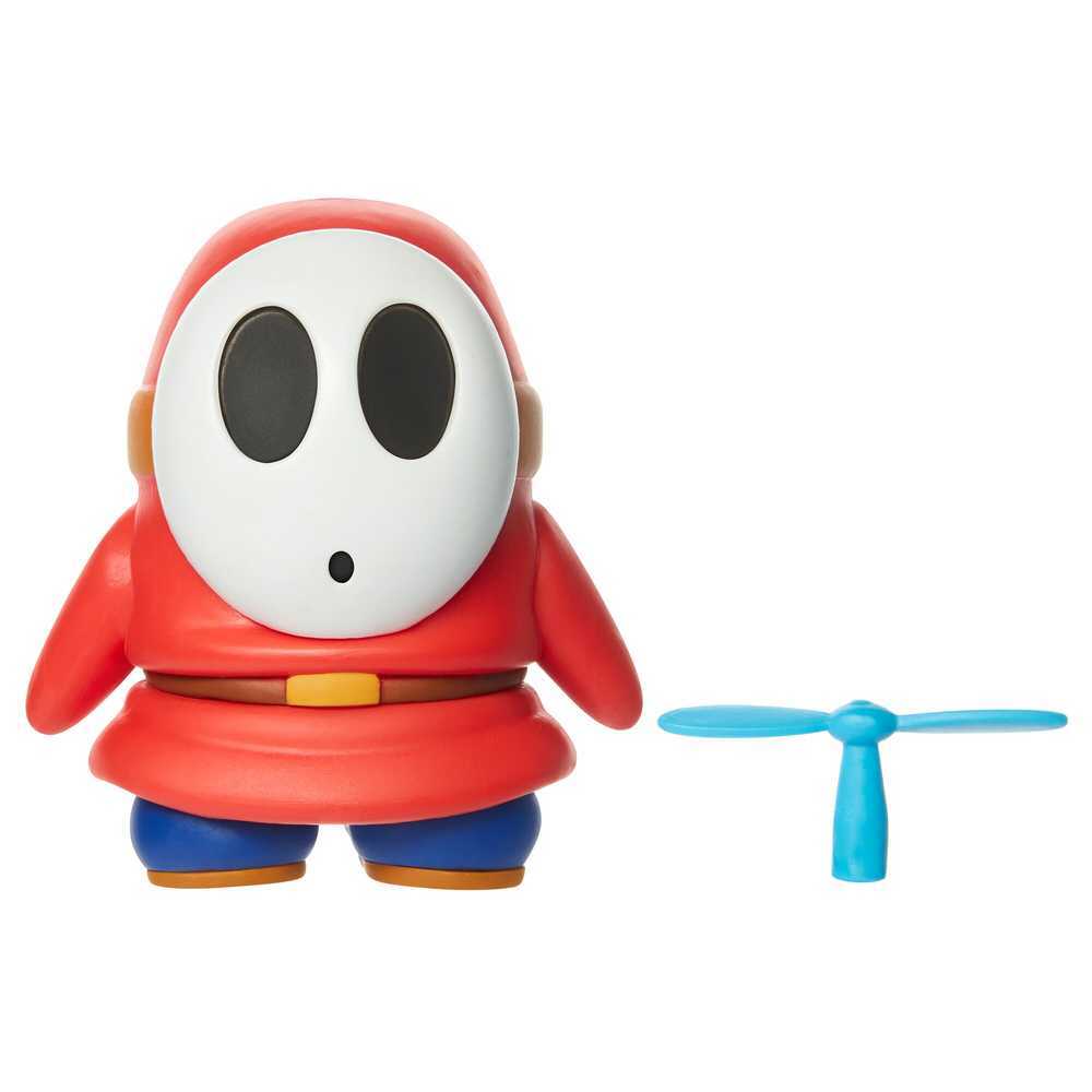 Super Mario Articulated Figure - Shy Guy with Propeller (4")