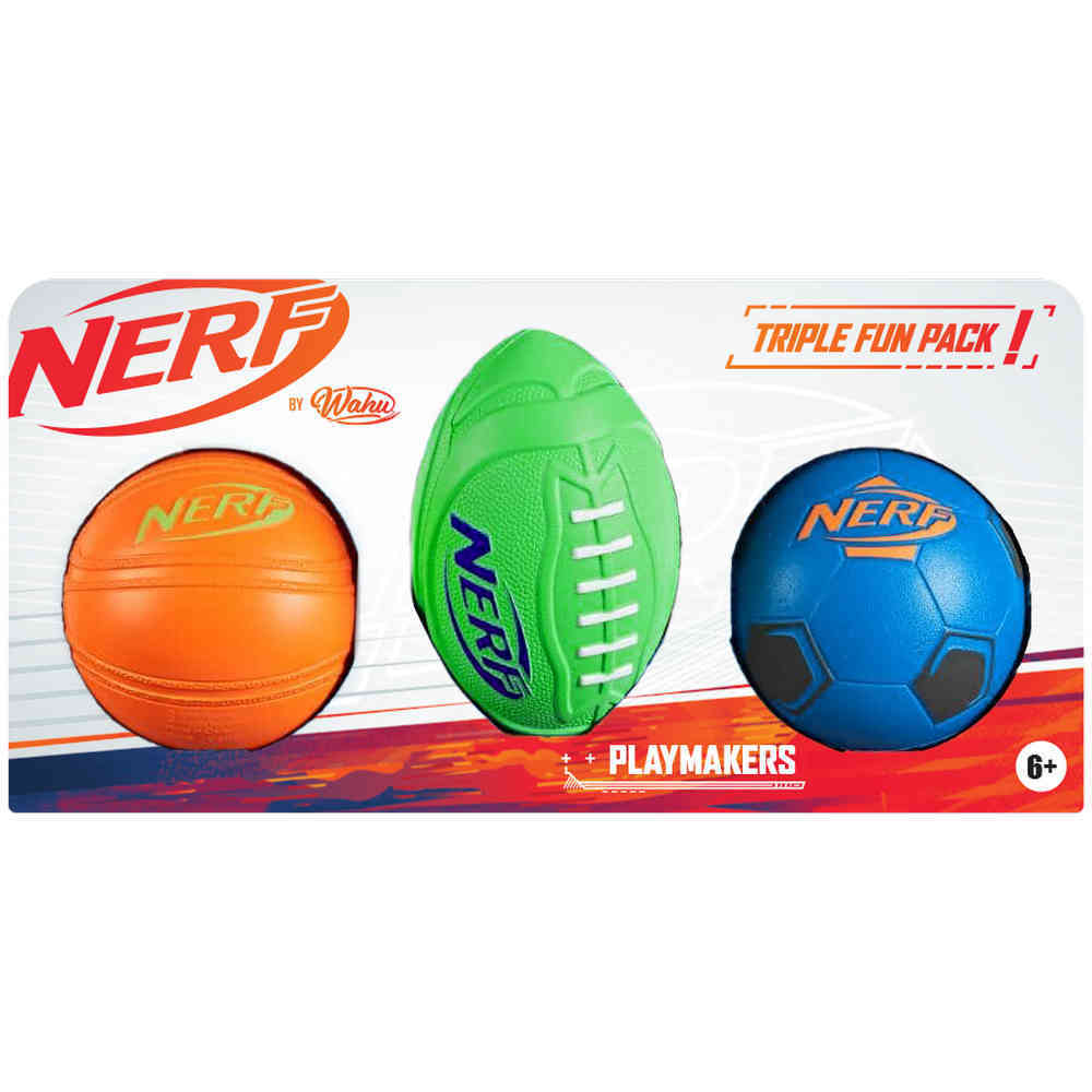 Nerf Playmakers 3 Pack