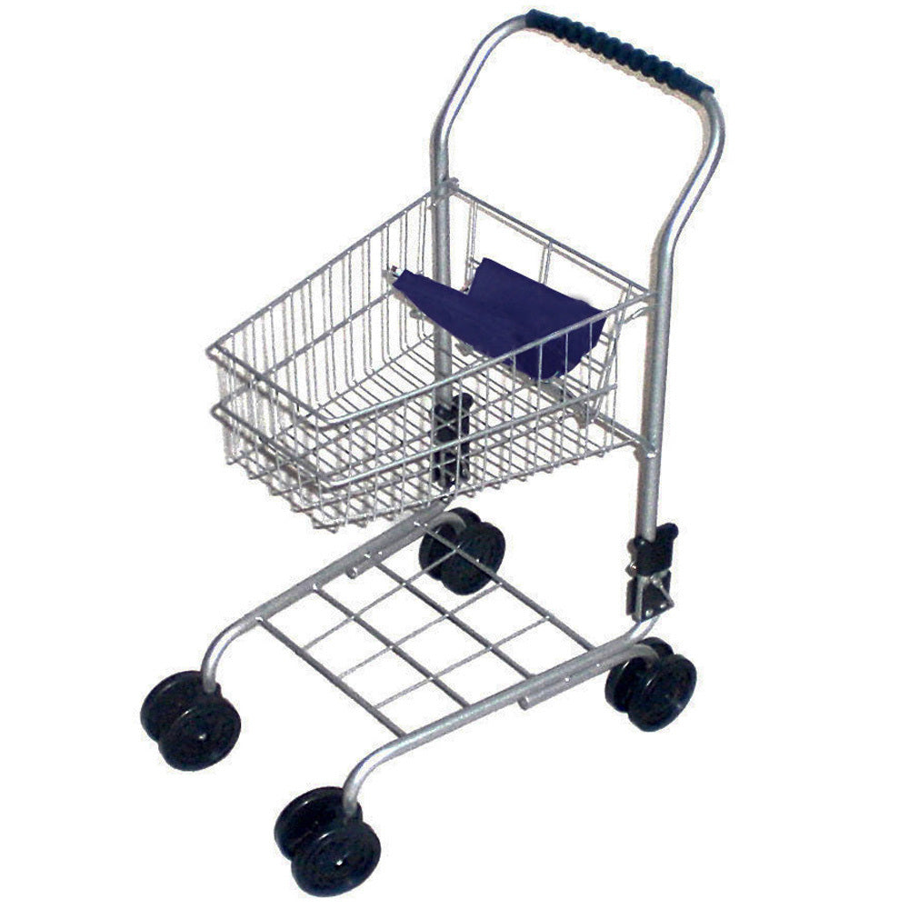 Childrens Shopping Trolley - Silver