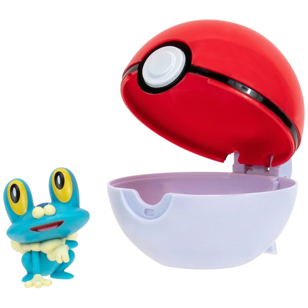 Pokemon Clip N Go - Froakie + Poke Ball
