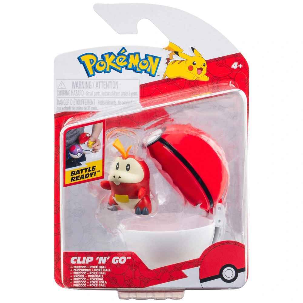 Pokemon Clip N Go - Fuecoco + Poke Ball