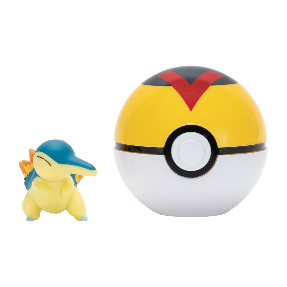 Pokemon Clip 'N' Go Cyndaquil + Level Ball