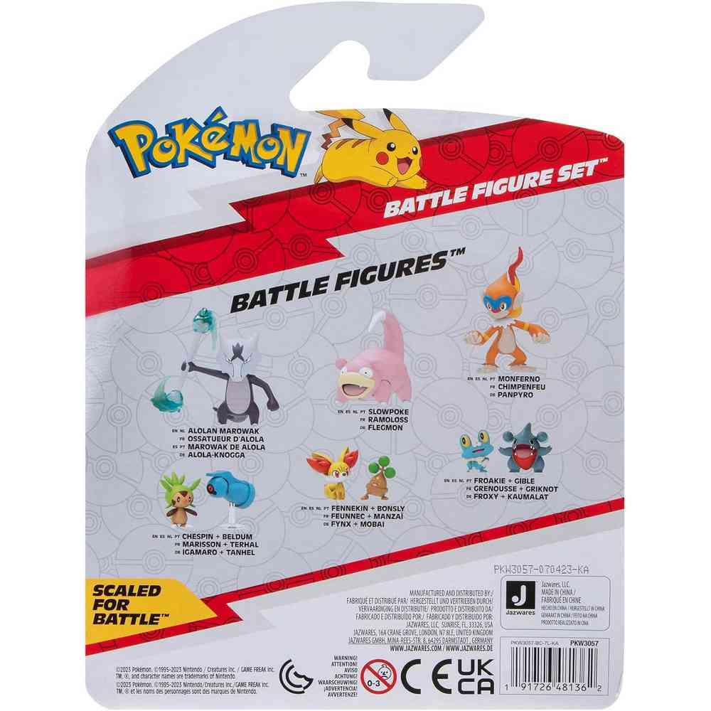 Pokemon Battle Figure Set 3 Pack - Beldum + Sirfetchd + Clefairy