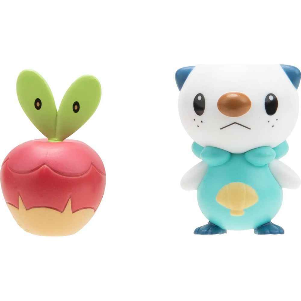 Pokemon Battle Figure - Oshawott + Applin