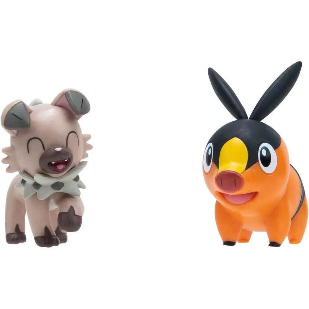 Pokemon Battle Figure - Tepic + Rockruff