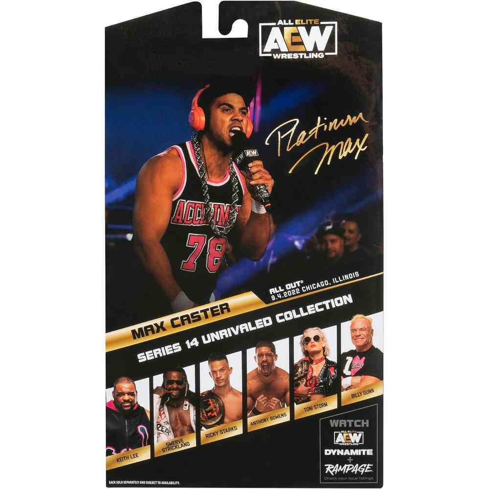 AEW Unrivaled Collection Series 14 - Max Caster #129