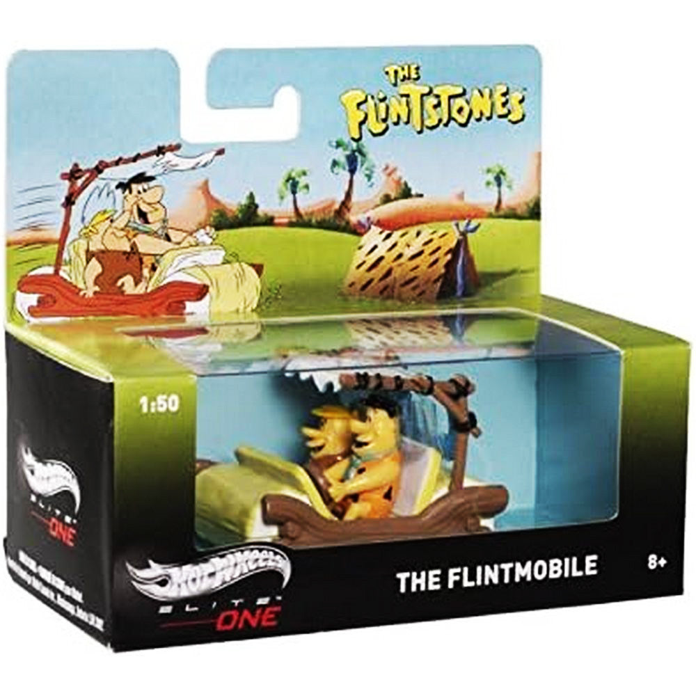 Hot Wheels Elite One The Flintstones 1:50 - The Flintmobile