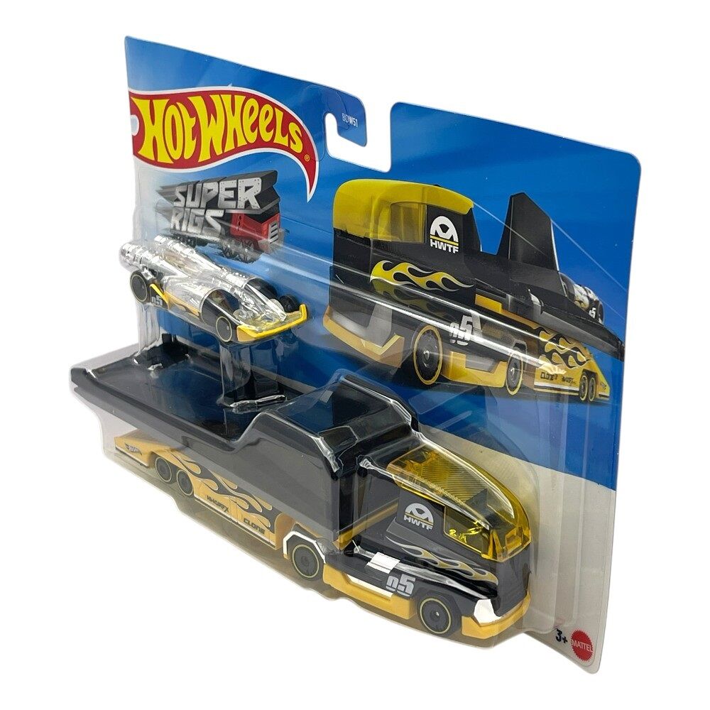Hot Wheels Super Rigs Two-Lane Ramptop