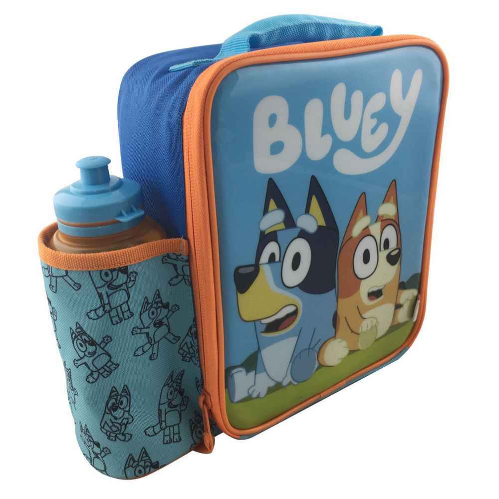 Zak Insulated Lunch Bag & Bottle - Bluey