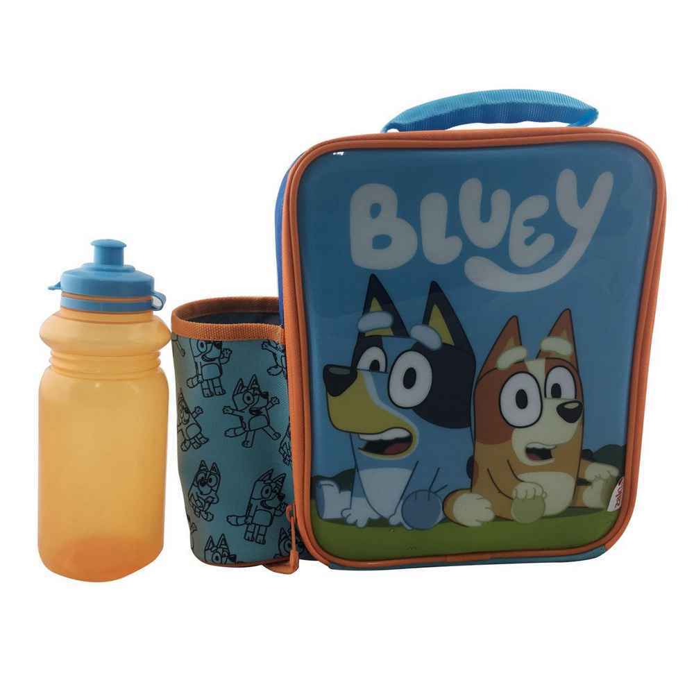 Zak Insulated Lunch Bag & Bottle - Bluey