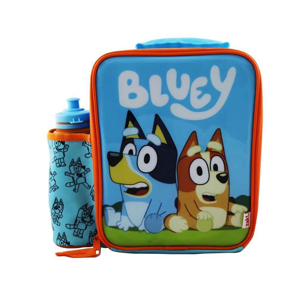 Zak Insulated Lunch Bag & Bottle - Bluey