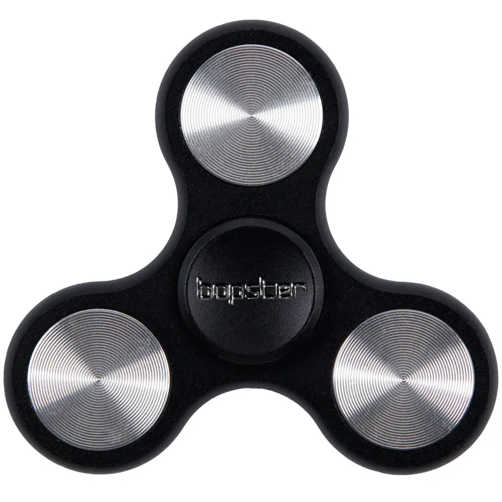Bopster - Metal Fidget Spinner Black