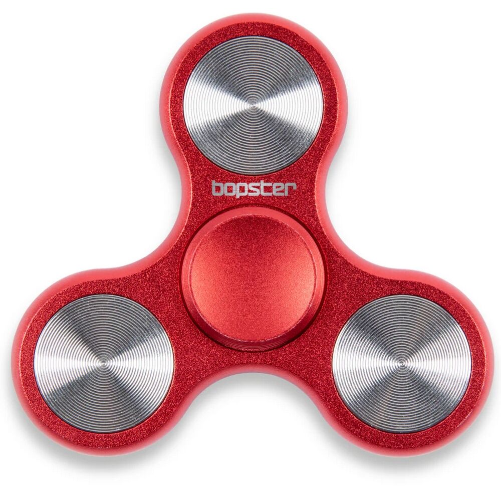 Bopster - Metal Fidget Spinner Red