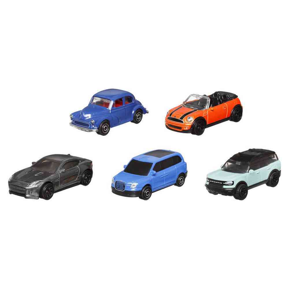 Matchbox 5 Pack Vehicles - MBX British Roadways