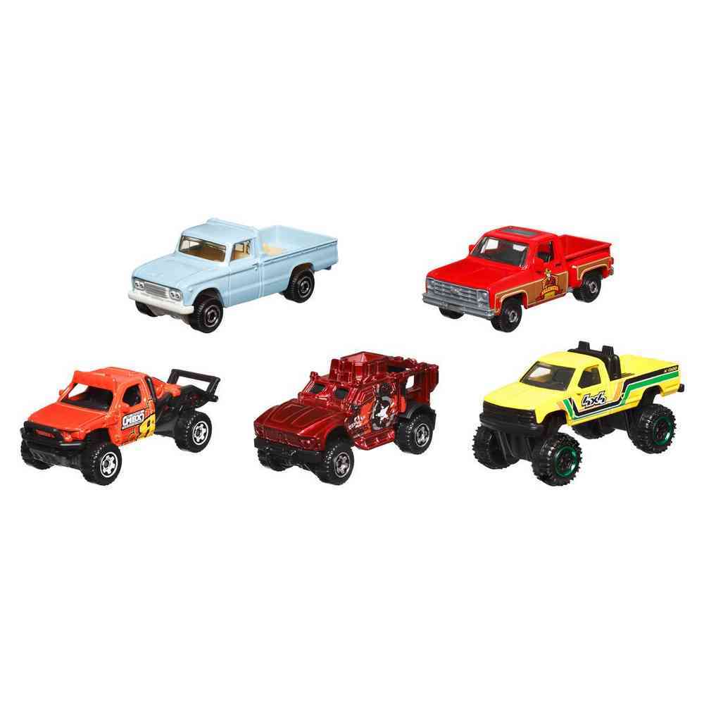 Matchbox 5 Pack Vehicles - MBX Off Road