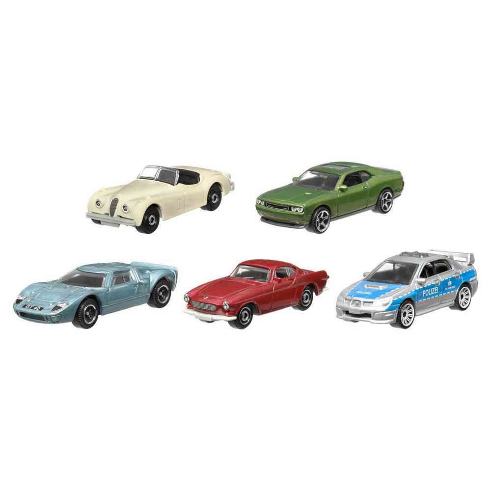 Matchbox 5 Pack Vehicles - Autobahn Express II