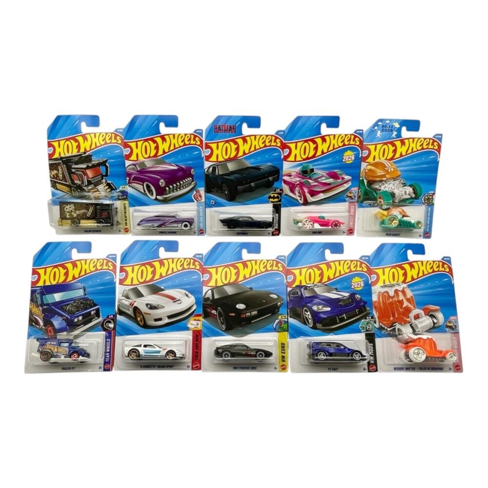Hot Wheels Diecast 1:64 Basic Car Randomly Selected