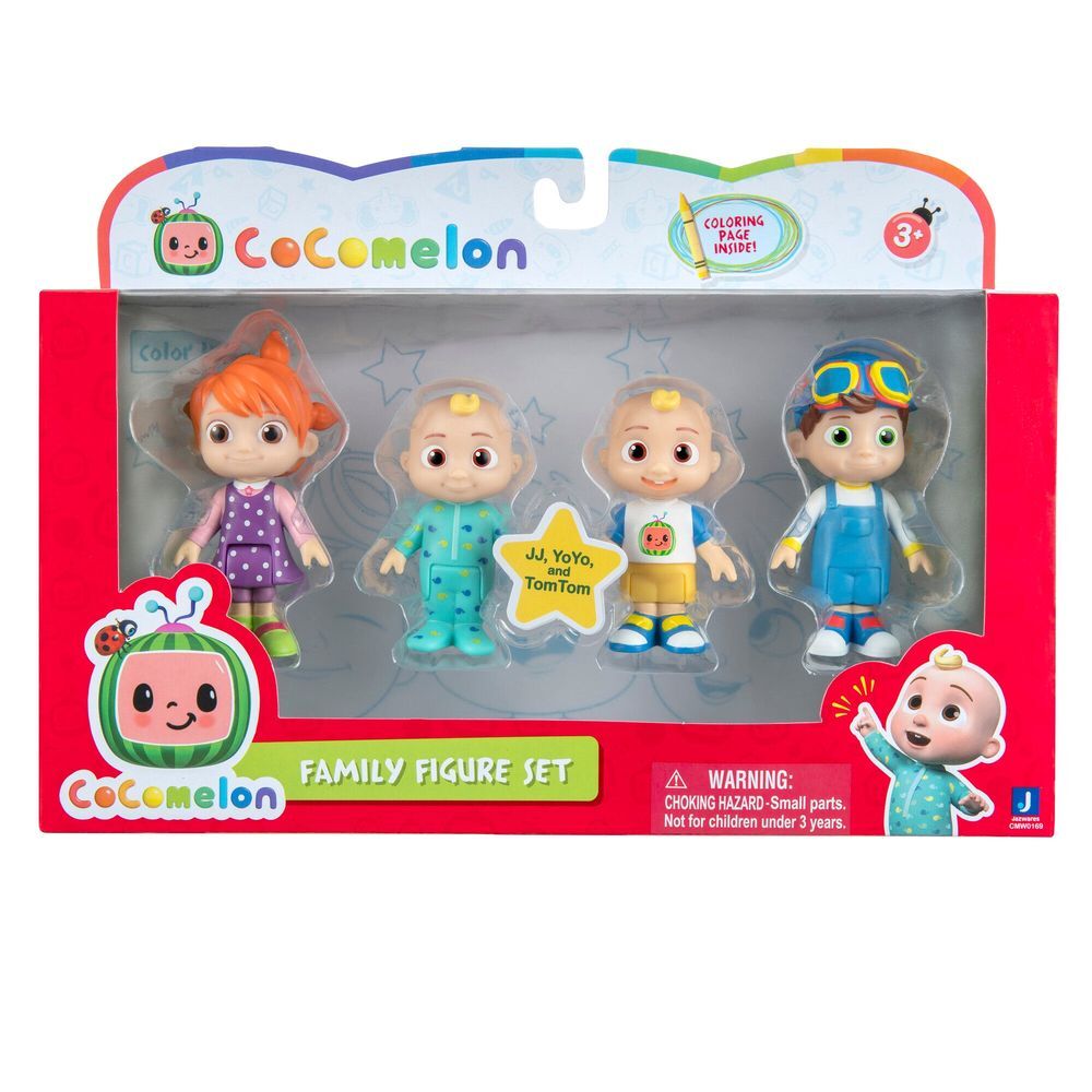 CoComelon Family 4 Figure Pack