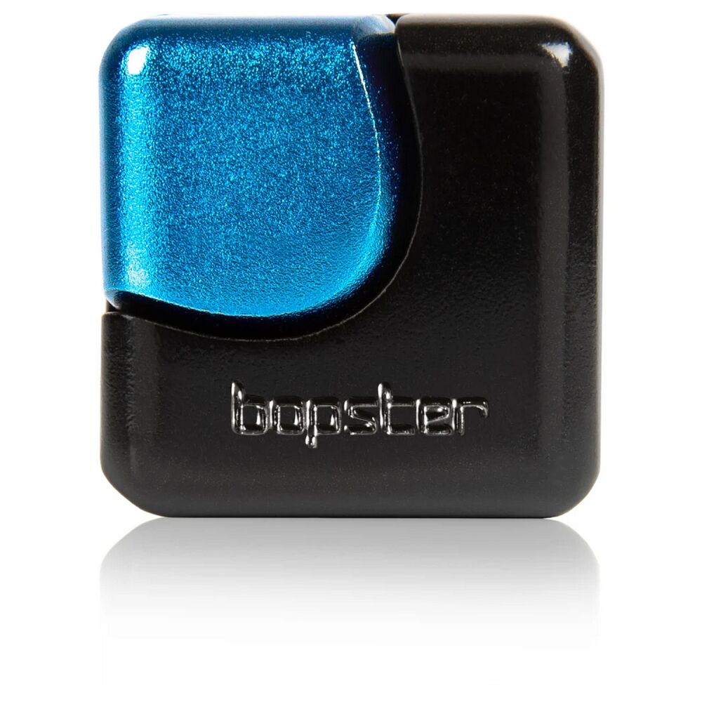 Bopster Fidget Cube Spinner - Black & Blue