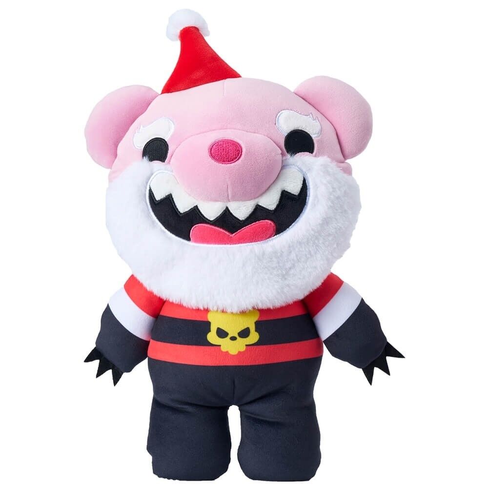 Deddy Bears Chrismas Plush Santa Clawz In Body Bag