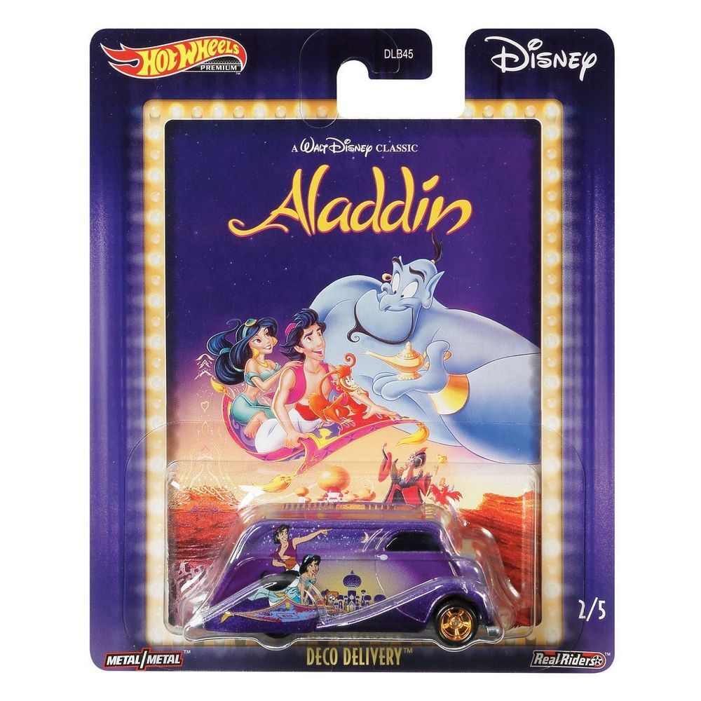Hot Wheels Premium Walt Disney - Deco Delivery (Aladdin)