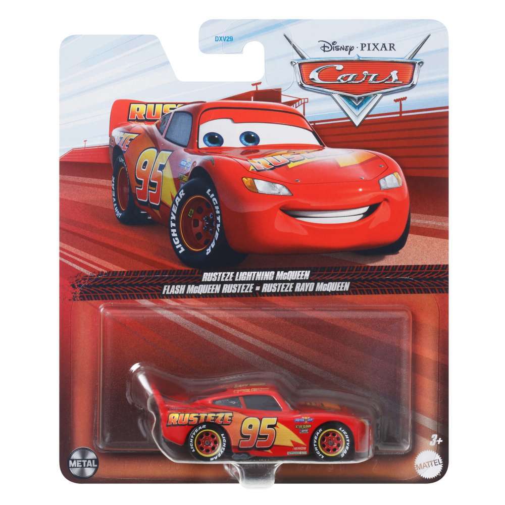 Disney Pixar Cars 1:55 - Rusteze Lightning McQueen