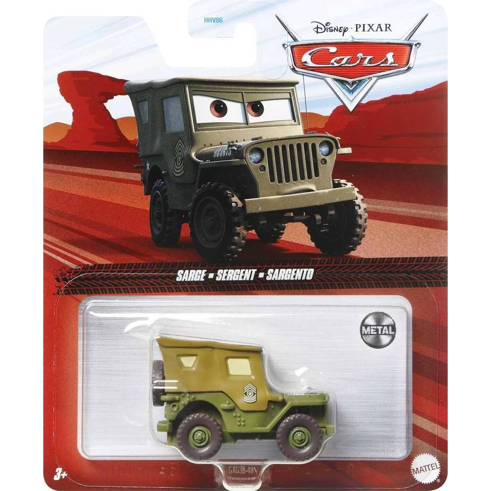 Disney Pixar Cars Sarge 1:55