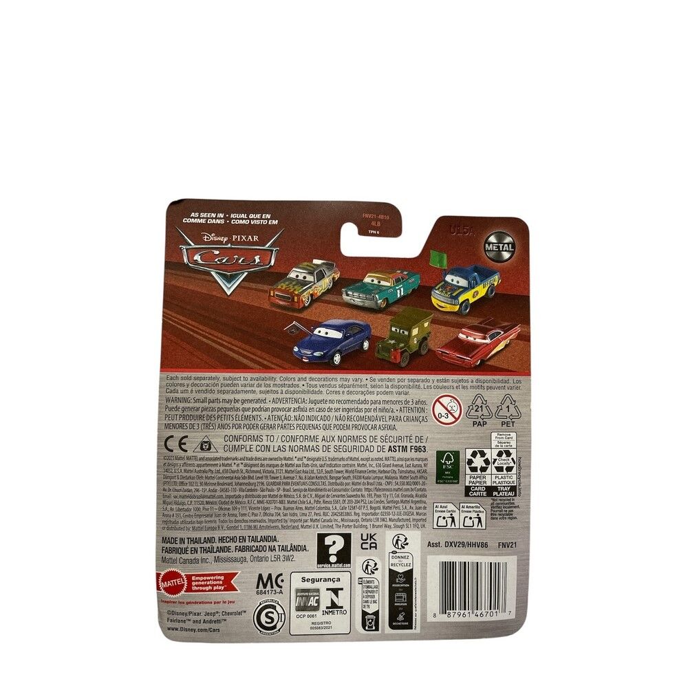 Disney Pixar Cars Lightning McQueen with Shovel