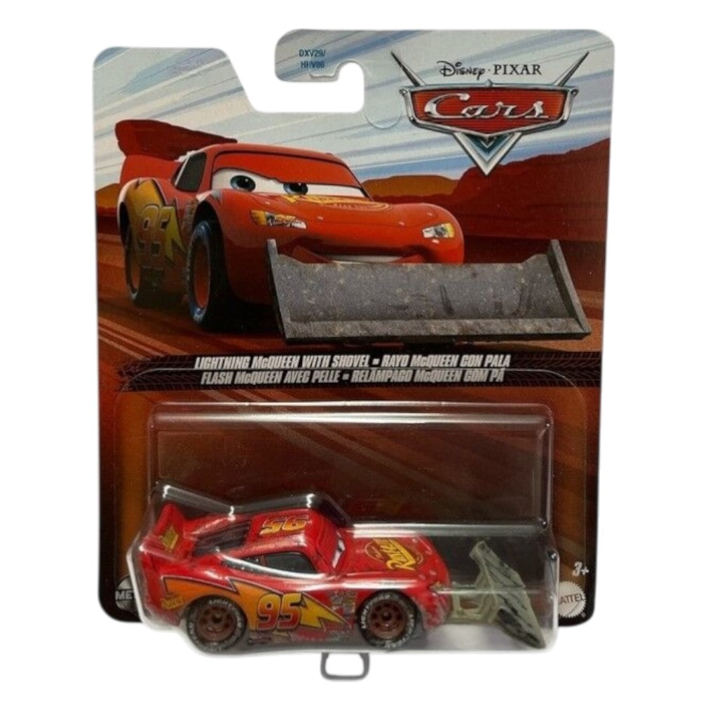 Disney Pixar Cars Lightning McQueen with Shovel