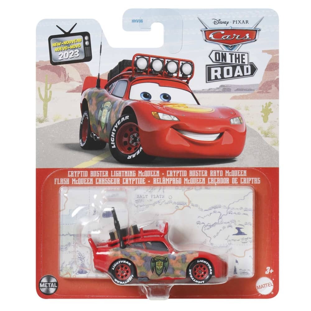 Disney Pixar Cars On The Road 1:55 - Cryptid Buster Lightning McQueen