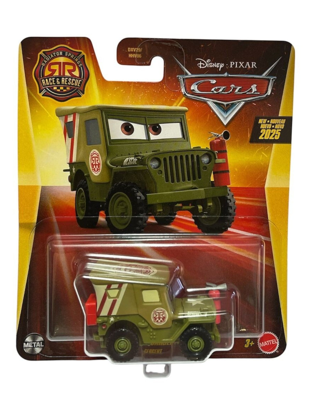 Disney Pixar Cars Sarge-Sargento