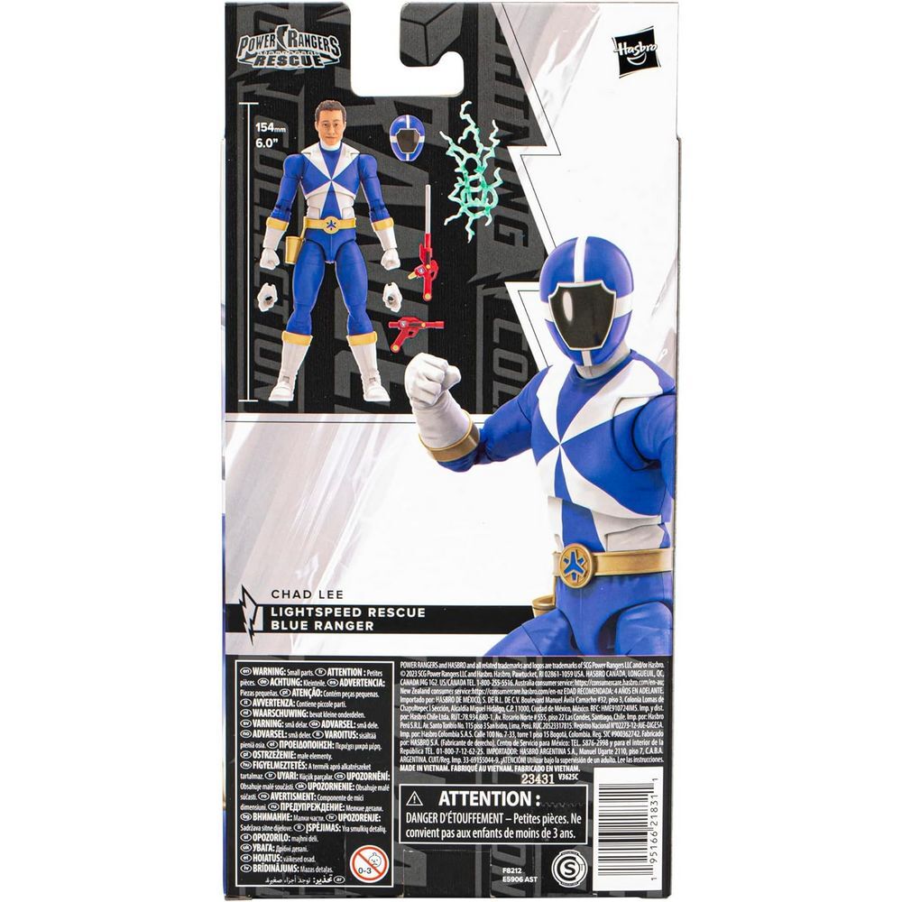 Power Rangers Lightning Collection - Lightspeed Rescue Blue Ranger