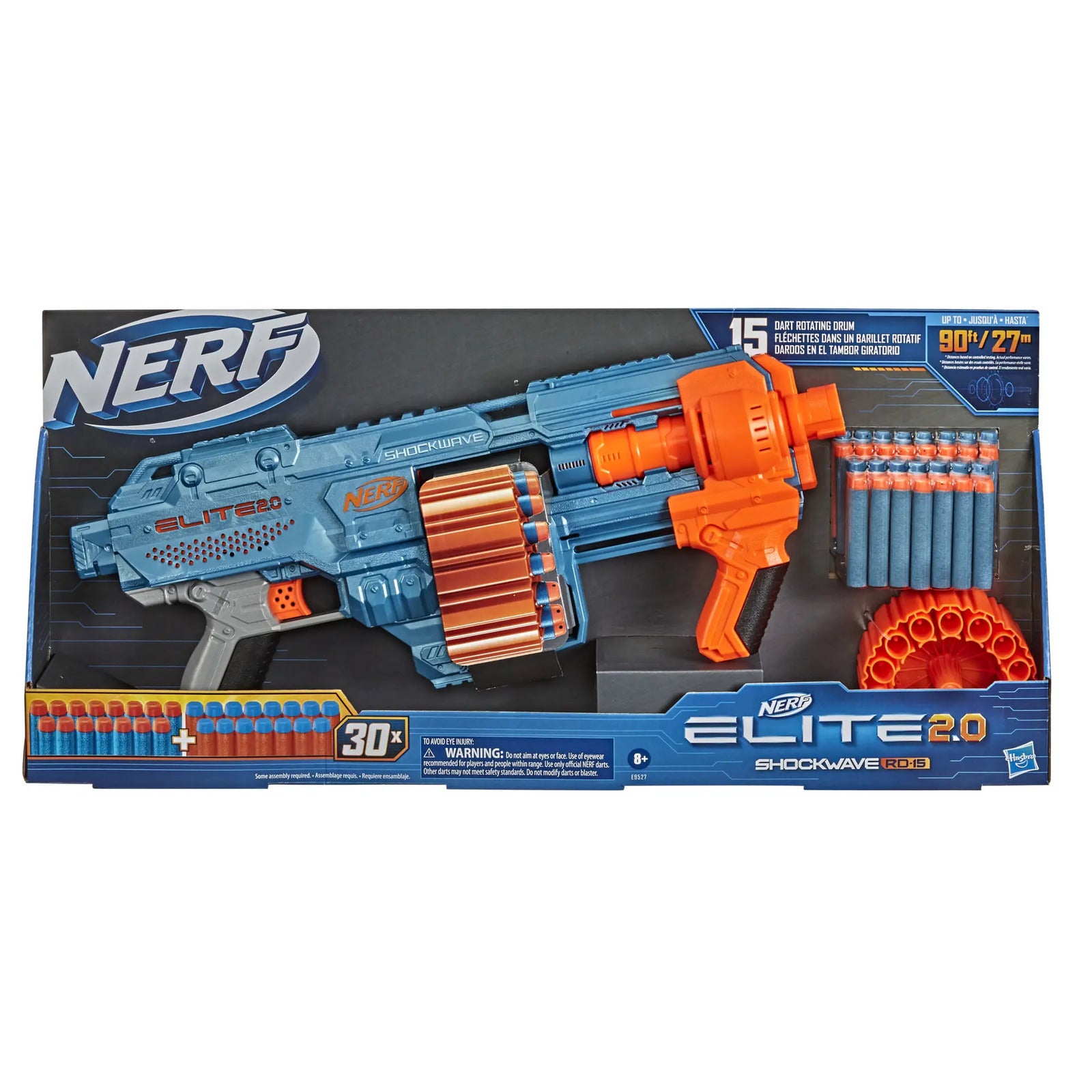 Nerf Elite 2.0 - Shockwave RD 15 Blaster