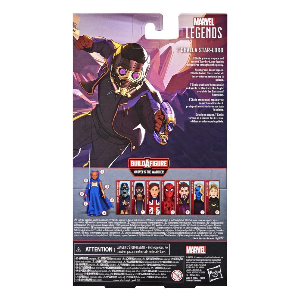 Marvel Legends Series TChalla Star Lord Action Figure