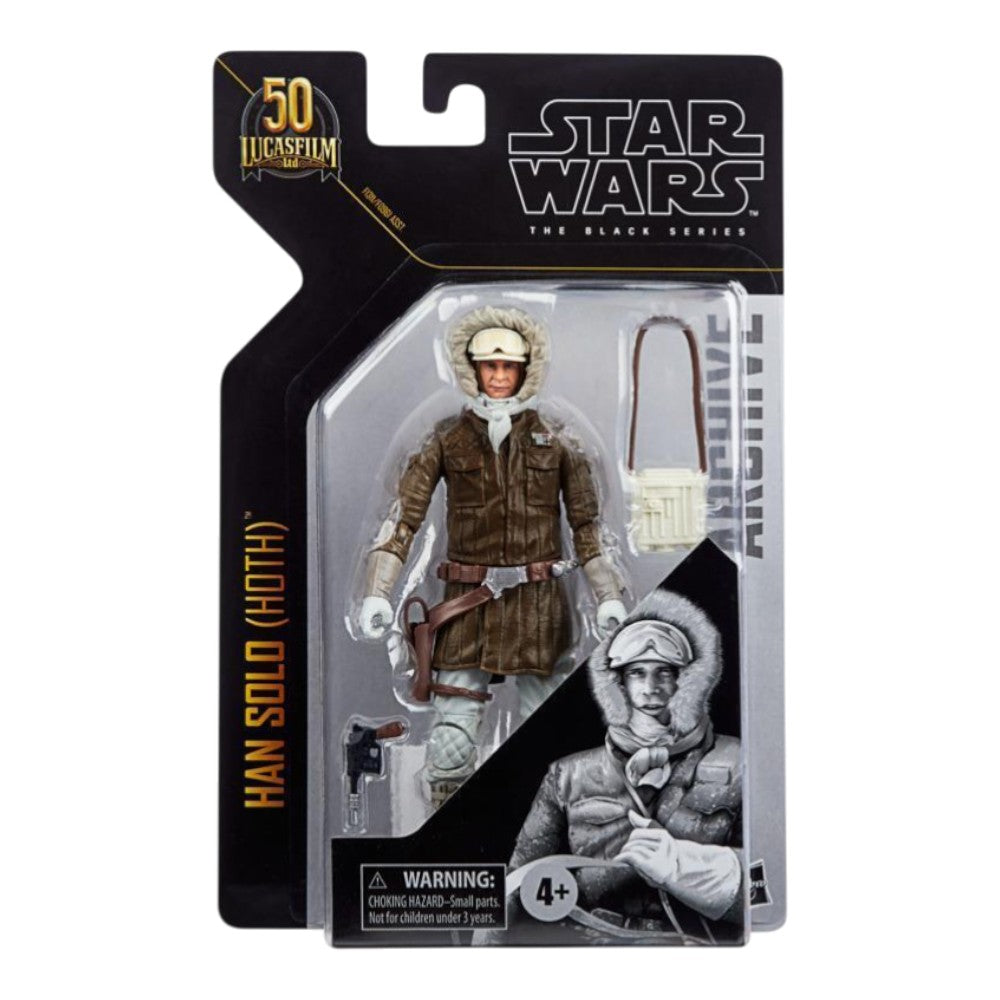 Star Wars The Black Series Archive Han Solo (Hoth) Figure