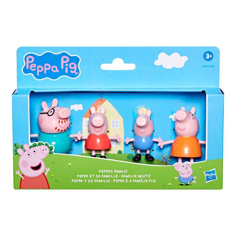 Peppa Pig Figure Set - Peppas Family