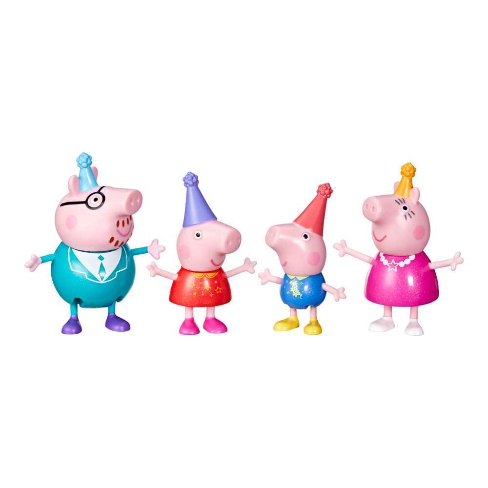 Peppa Pig Figure Set - Peppas Family Party