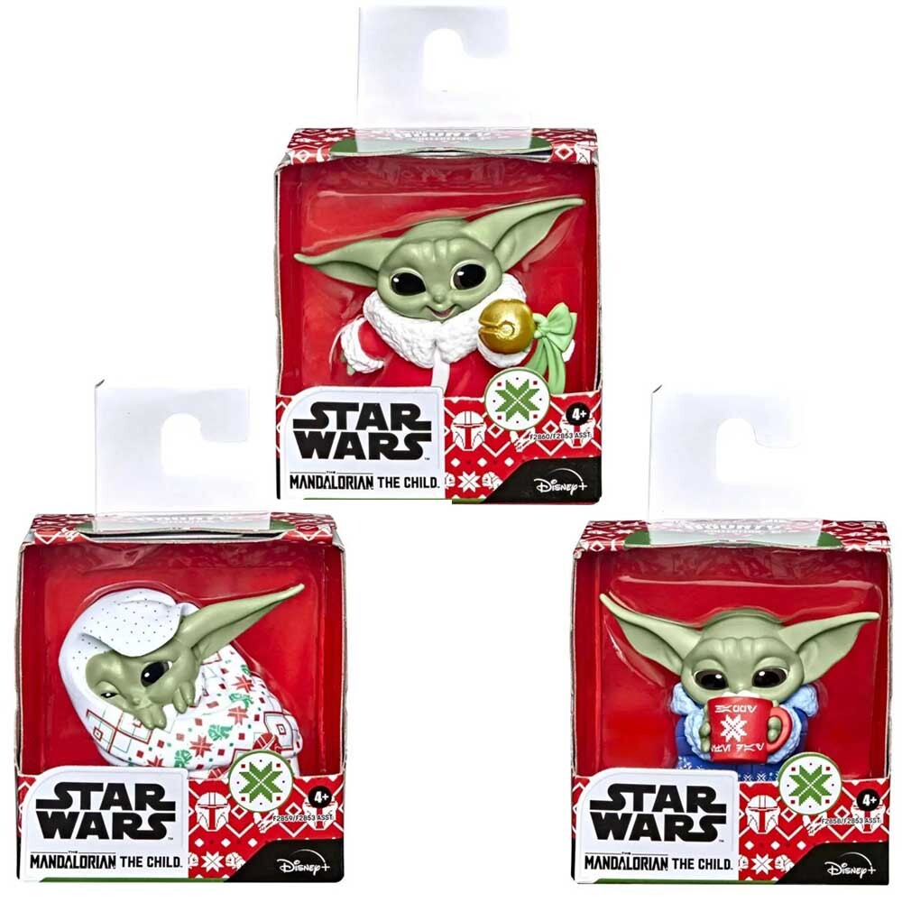 Star Wars The Bounty Collection Grogu (3 Pack) Holiday Edition Set