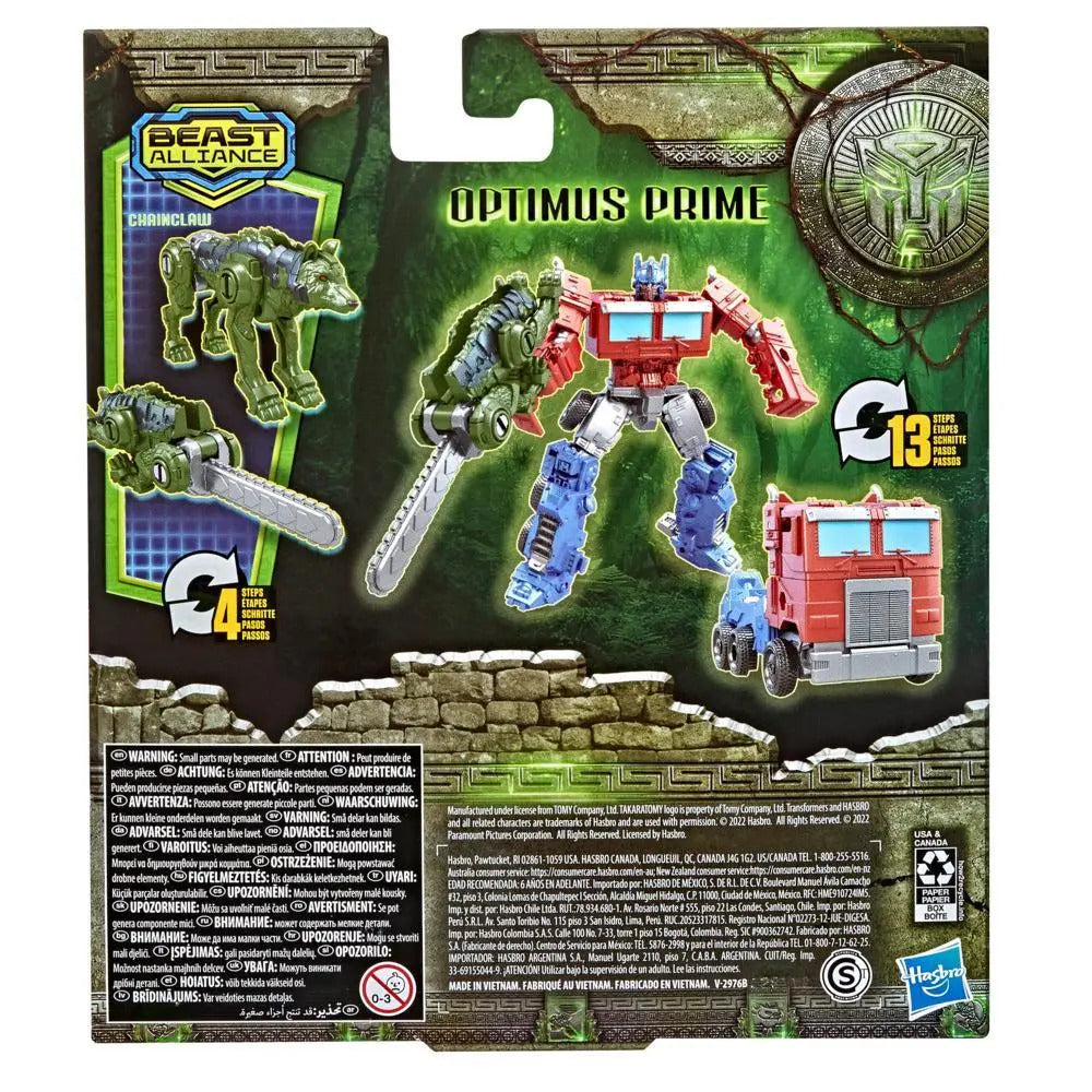 Transformers Beast Alliance - Optimus Prime & Chainclaw