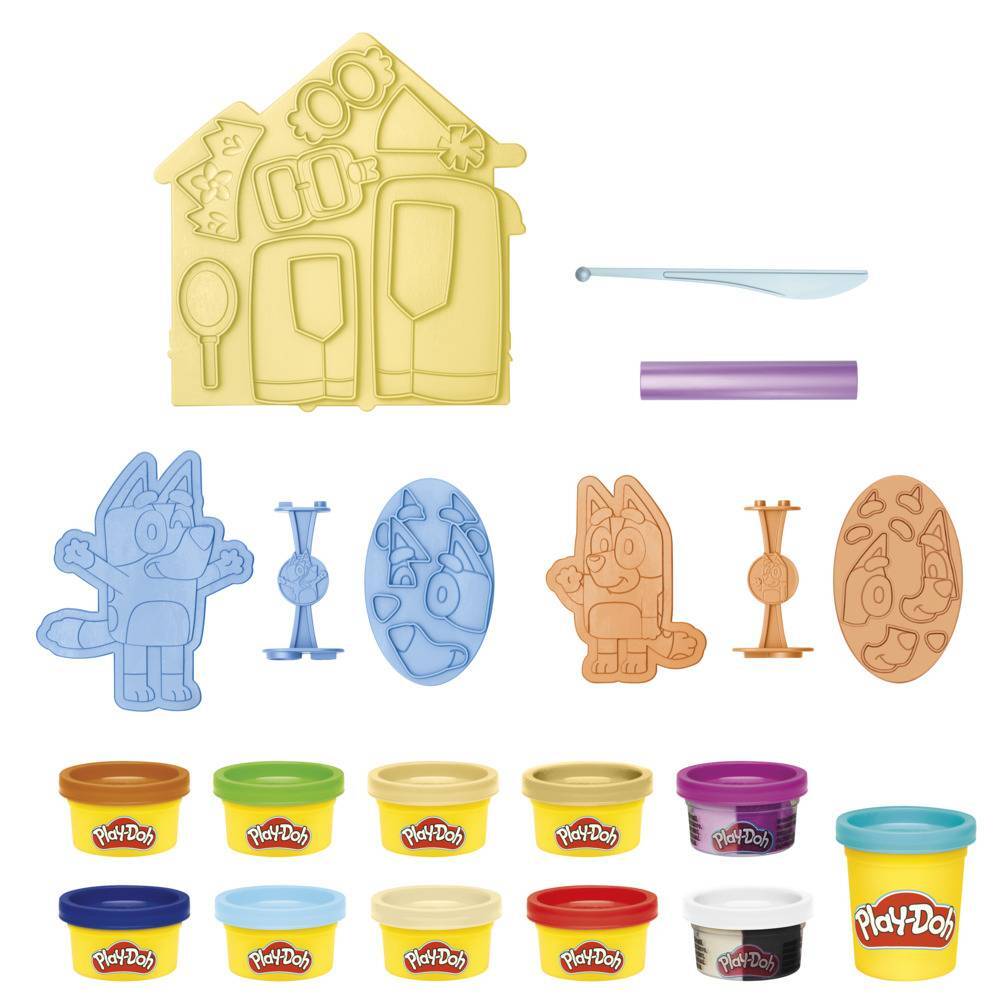 Play Doh - Bluey Make n Mash Costumes