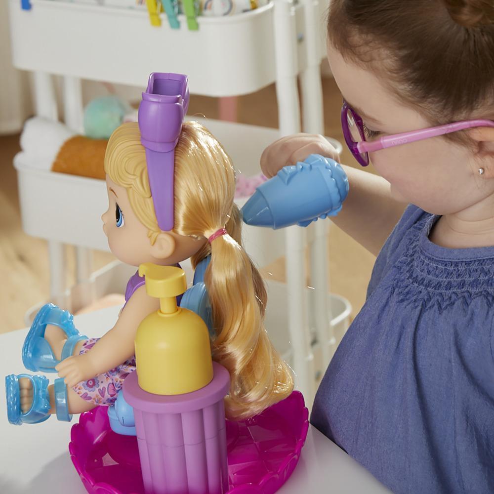 Baby Alive Sudsy Styling Doll Blonde Hair
