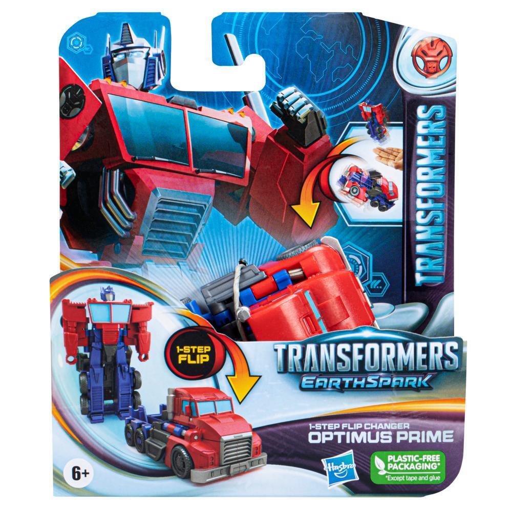 Transformers EarthSpark 1 Step Flip Changer - Optimus Prime