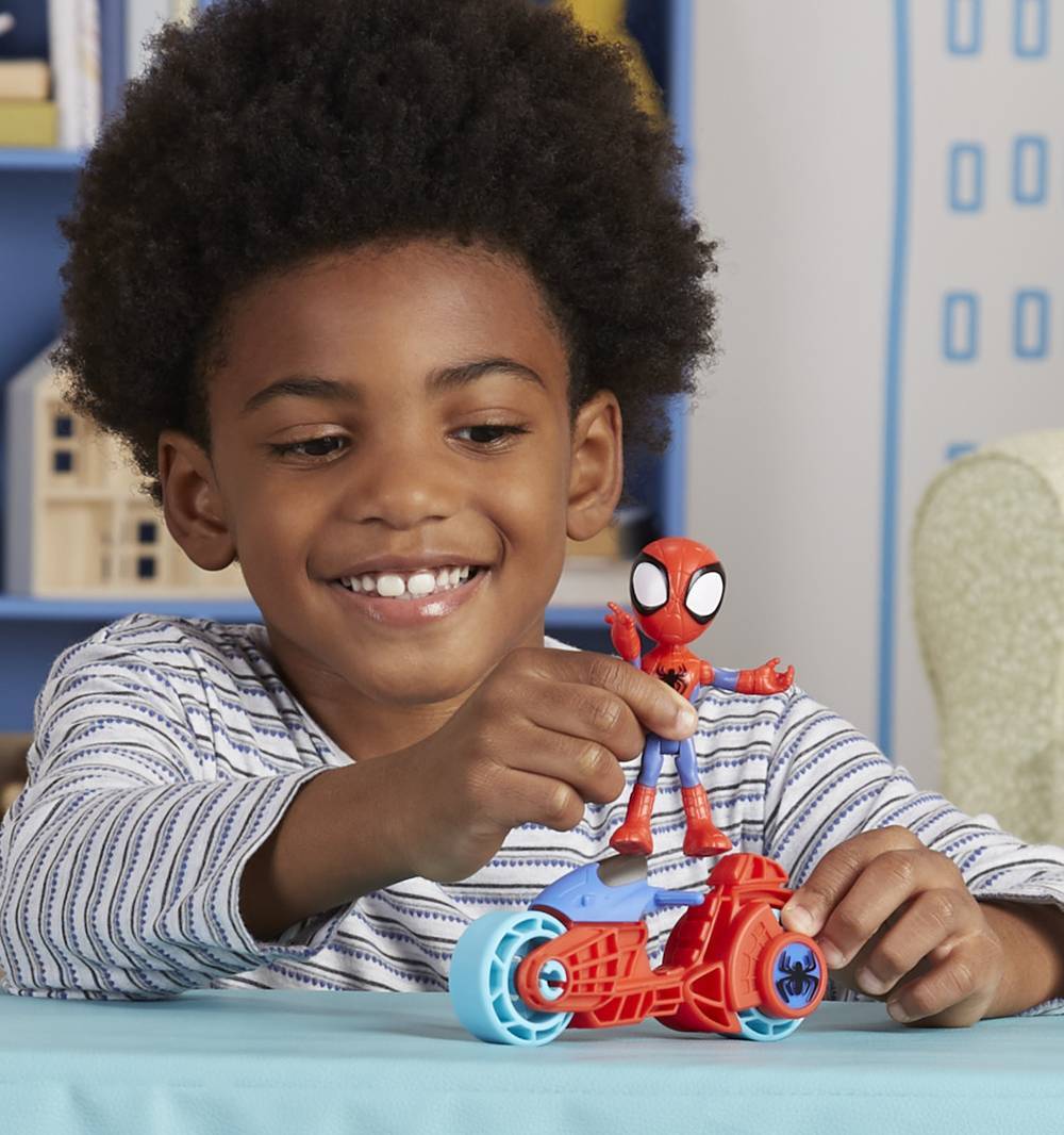 Marvel Spidey and His Amazing Friends - Spidey with Motorcycle