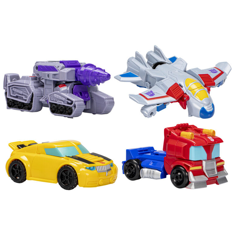 Transformers Evergreen Heroes Vs Villains 4Pk