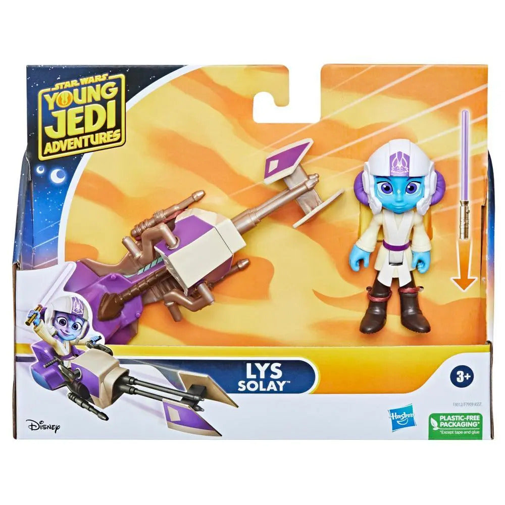 Star Wars Young Jedi Adventures - Lys Solay & Speeder Bike