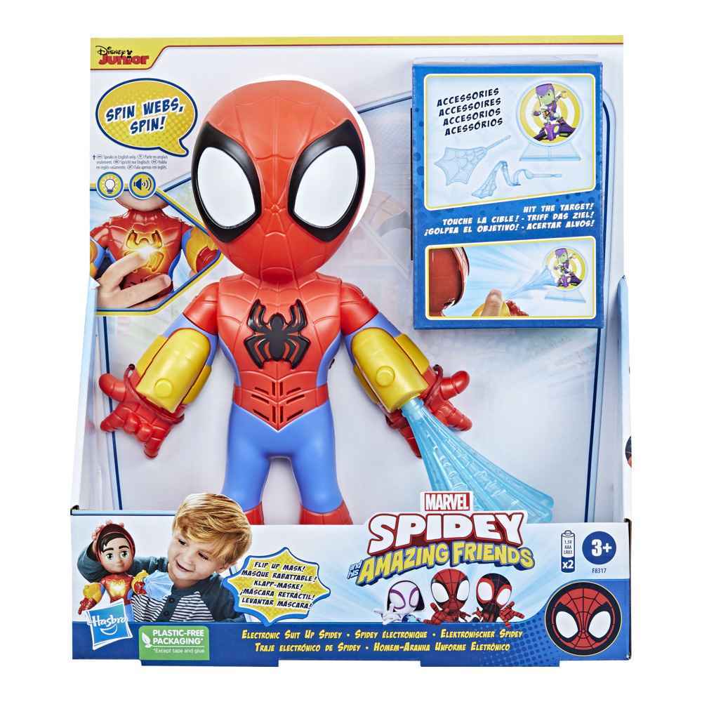 Marvel Spidey And His Amazing Friends - Electronic Suit Up Spidey