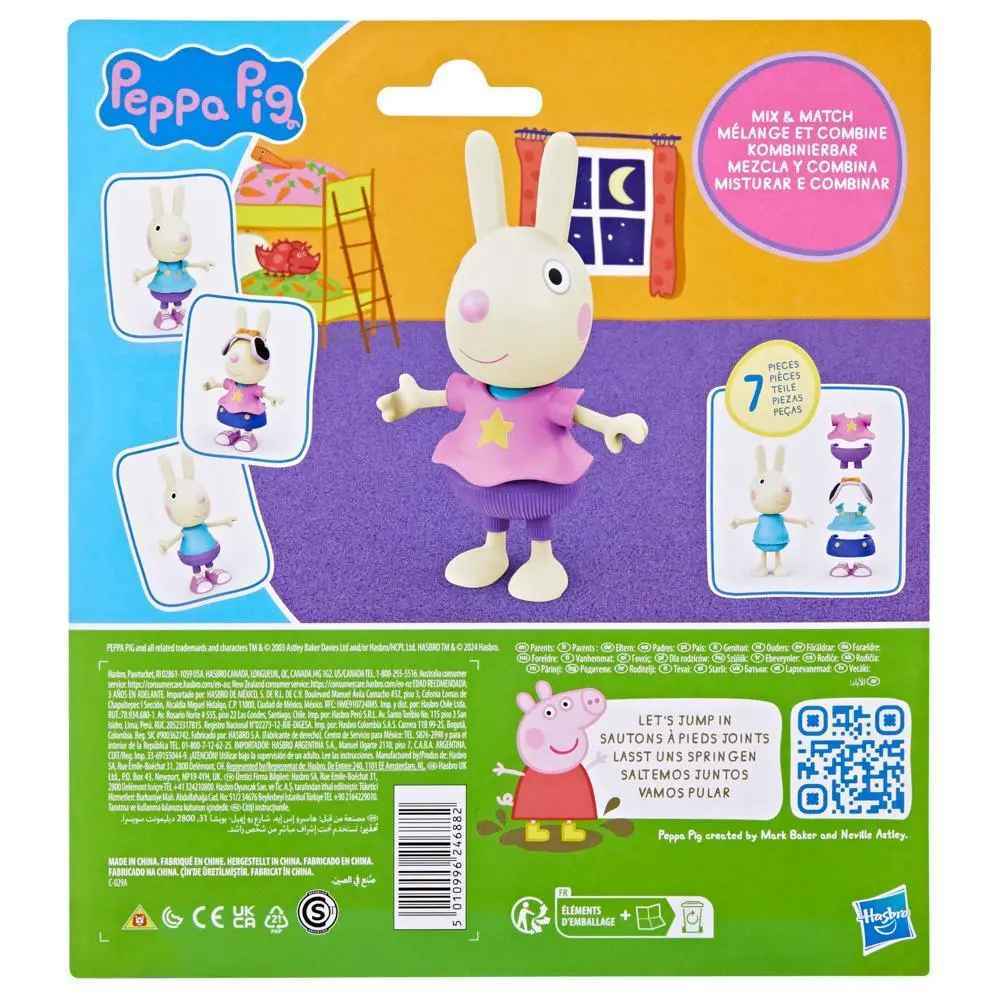 Peppa Pig Dress Up 6" - Rebecca Rabbit