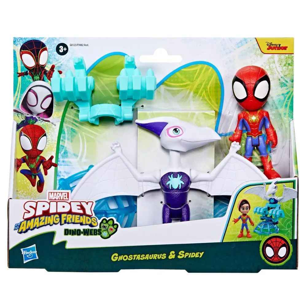 Marvel Spidey and His Amazing Friends Dino-Webs - Ghostasaurus & Spidey