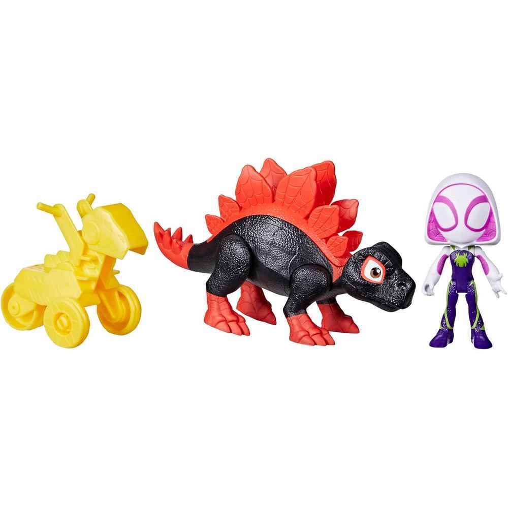 Marvel Spidey and His Amazing Friends Dino-Webs - Dino Spin & Ghost-Spider