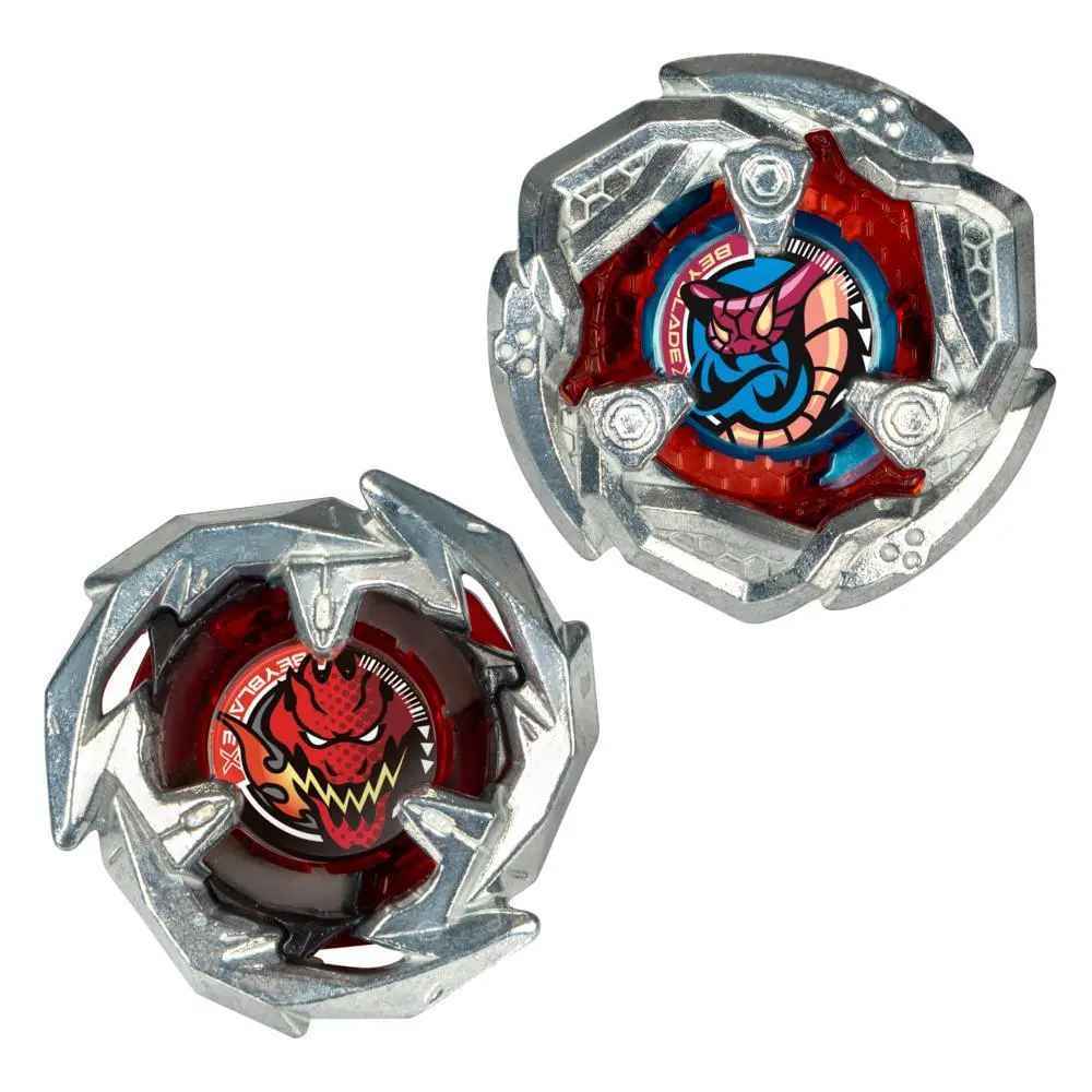 Beyblade X Dual Pack - Tail Viper 5 80O and Sword Dran 3 60F